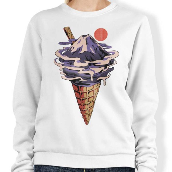 Fuji Ice Cream - Sweatshirt Cheap - Image 4