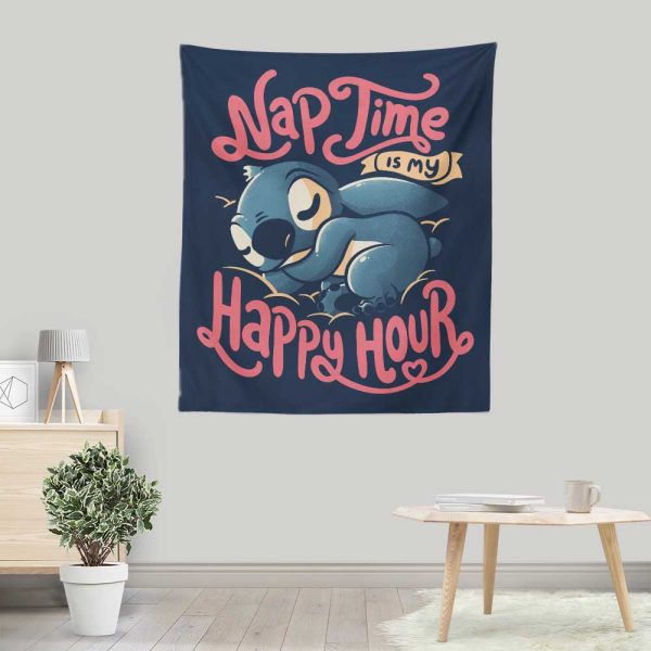My Happy Hour - Wall Tapestry Online Hot Sale - Image 4
