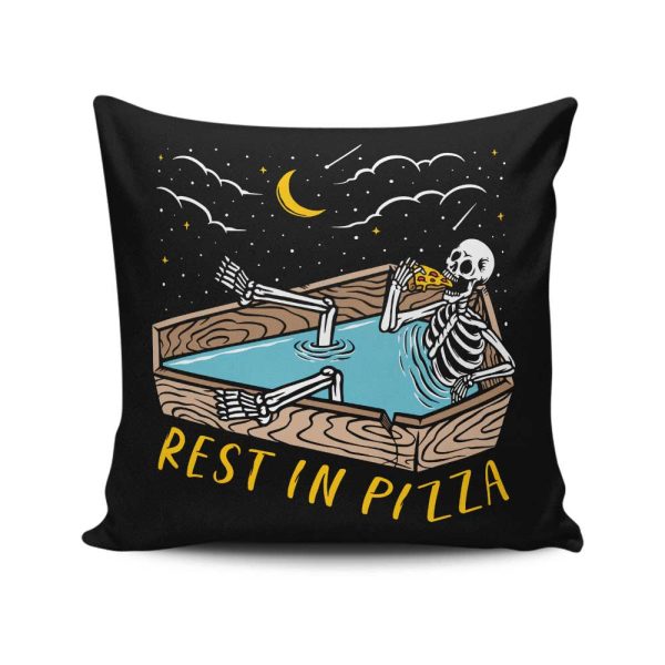 Rest in Pizza - Throw Pillow Discount