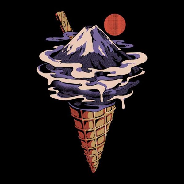 Fuji Ice Cream - Sweatshirt Cheap - Image 2