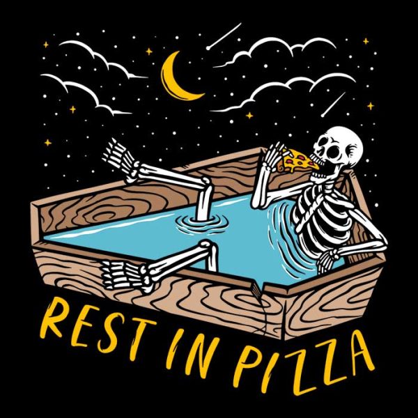 Rest in Pizza - Throw Pillow Discount - Image 2