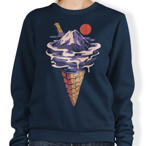 Fuji Ice Cream - Sweatshirt Cheap - Image 3