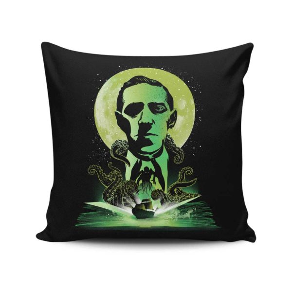Book of Lovecraft - Throw Pillow Cheap