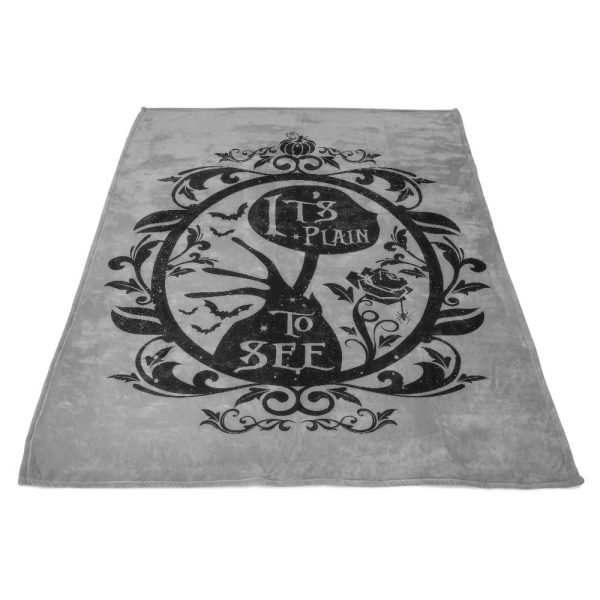 Plain to See - Fleece Blanket Online
