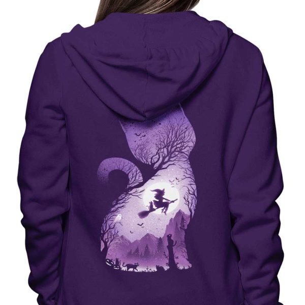 Witch s Cat - Hoodie Online - Image 4