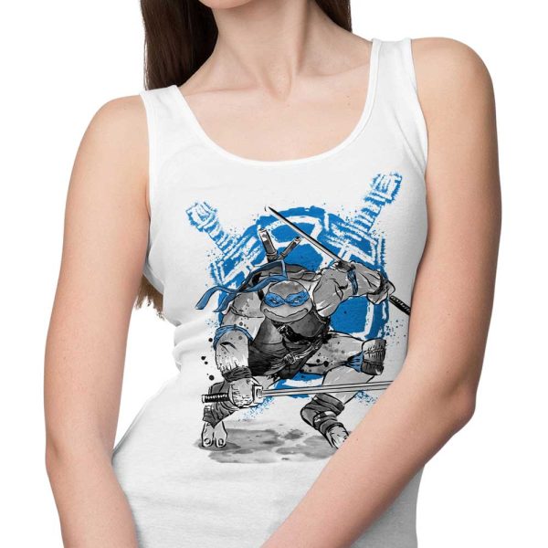 Katanas Sumi-e - Tank Top For Cheap - Image 3
