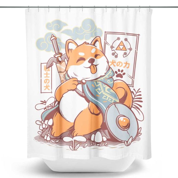 Legend of Dog - Shower Curtain Online Sale