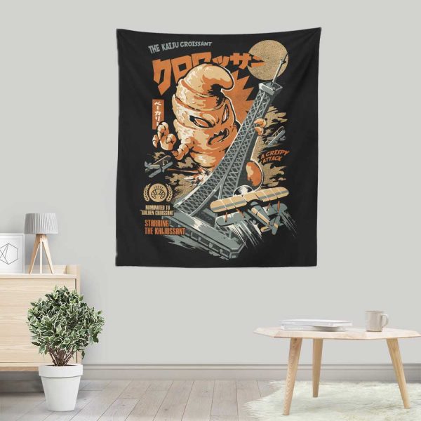 The Kaiju Croissant - Wall Tapestry Sale - Image 4
