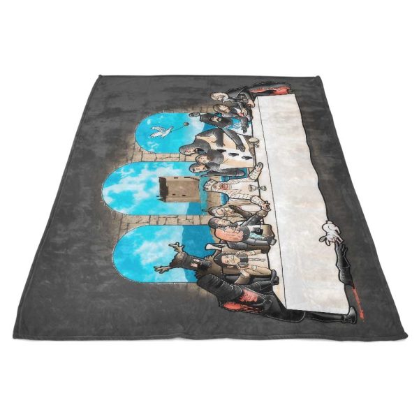 Holy Grail Dinner - Fleece Blanket Hot on Sale