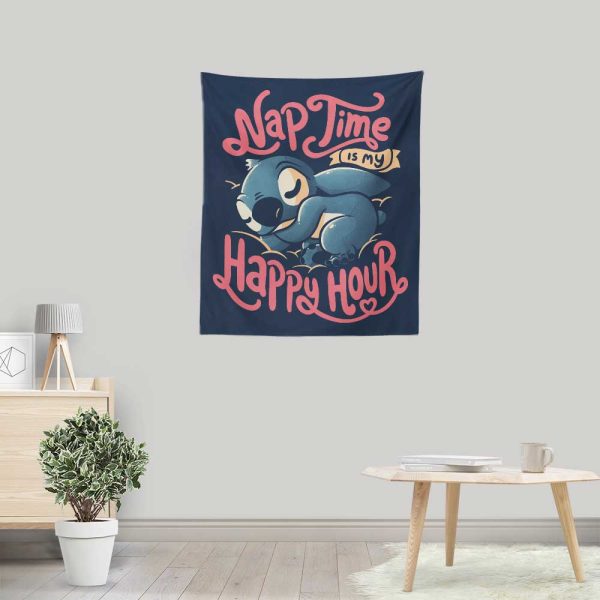 My Happy Hour - Wall Tapestry Online Hot Sale - Image 3