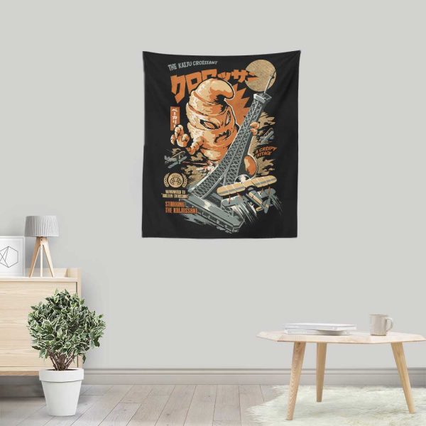 The Kaiju Croissant - Wall Tapestry Sale - Image 3