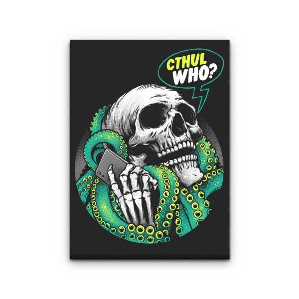 Cthul-Who - Canvas Print For Cheap