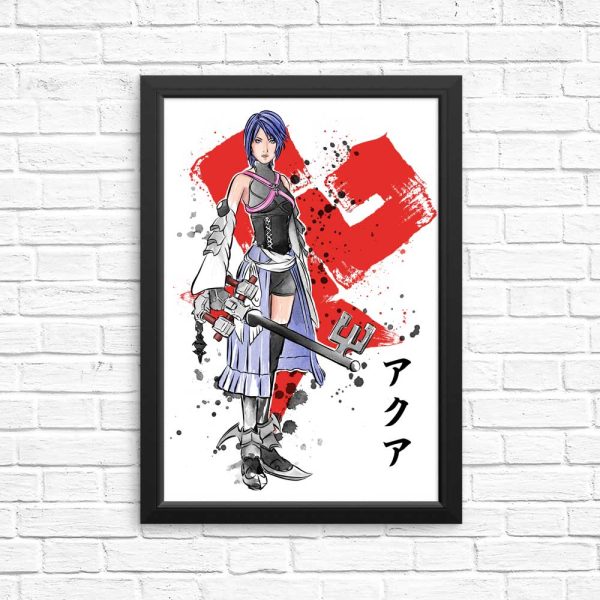Watercolor Keyblade Master - Posters & Prints Online - Image 4