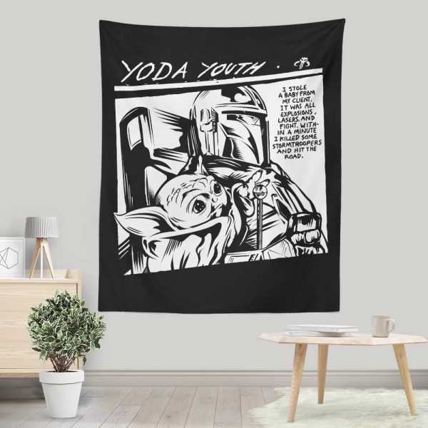Yoda Youth - Wall Tapestry Hot on Sale