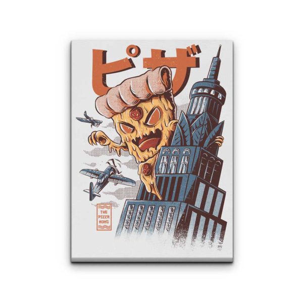 Pizza King - Canvas Print Online Hot Sale
