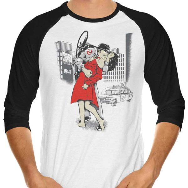 GB Day - 3 4 Sleeve Raglan T-Shirt on Sale - Image 3