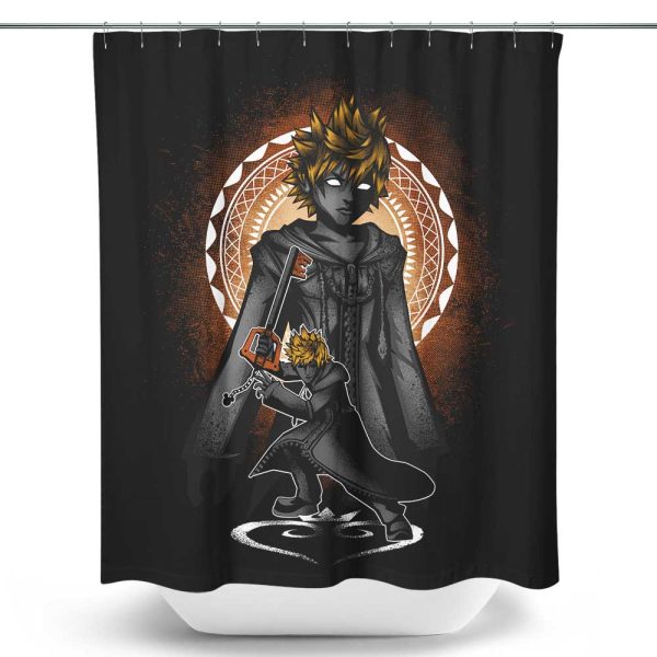 Attack of Roxas - Shower Curtain For Cheap