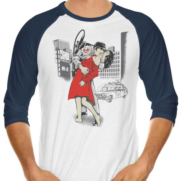GB Day - 3 4 Sleeve Raglan T-Shirt on Sale - Image 4