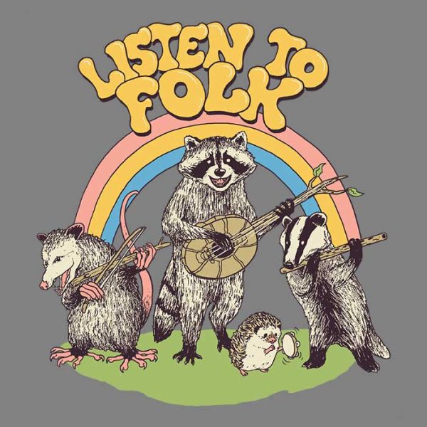 Listen to Folk - Accessory Pouch For Cheap - Image 2